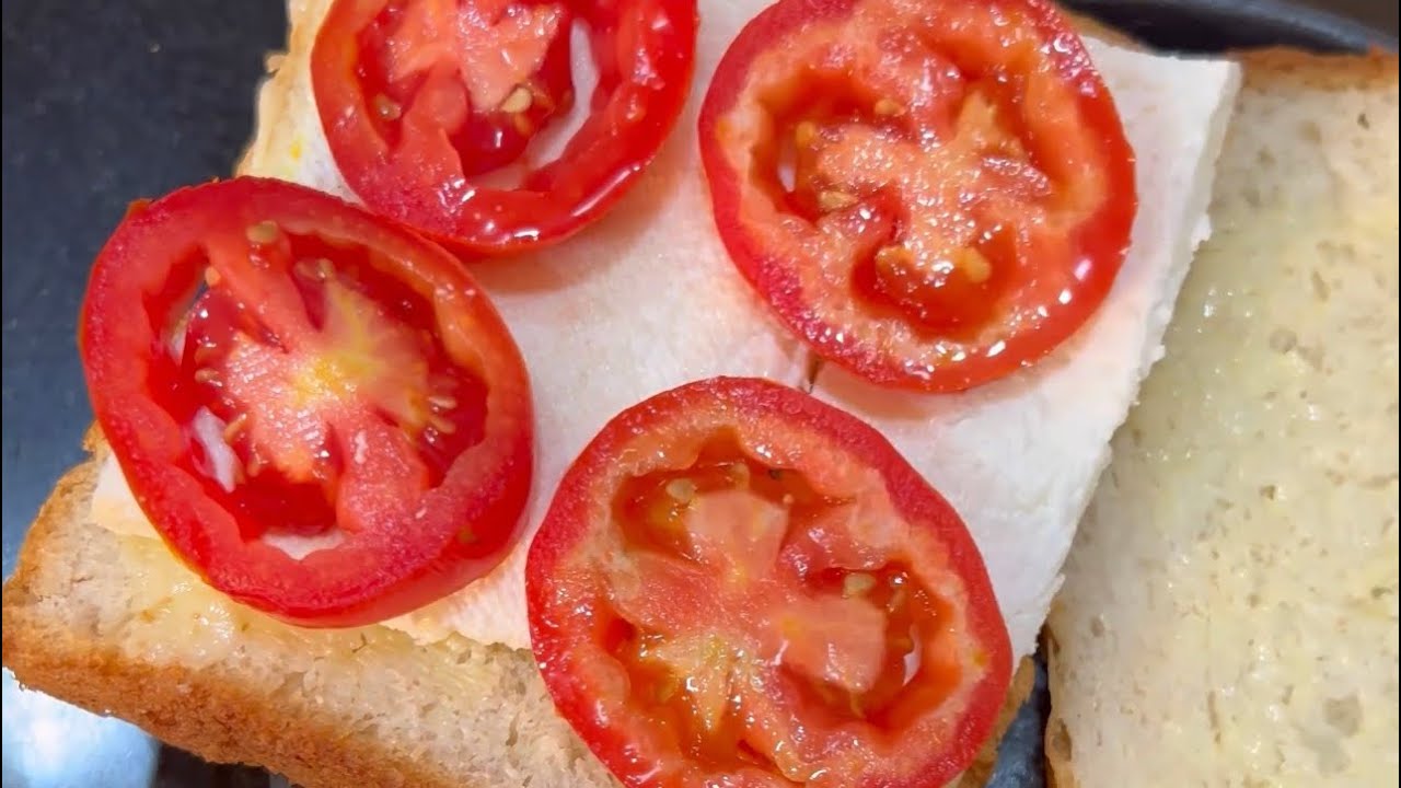 Grilled Paneer Tomato Cheese Sandwich Quick Snack Recipe Chahat