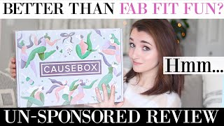 Is Causebox BETTER than Fab Fit Fun | UNBIASED UNBOXING | Winter 2020 Causebox  *NOT SPONSORED*