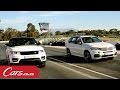 Drag race: BMW X5 M50d versus Range Rover Sport Supercharged V8