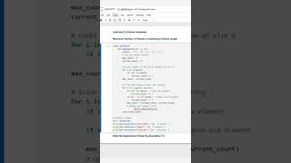 Python Sliding Window Algorithm | Find Maximum Vowels in Substring | #Leetcode75 #CodingInterview