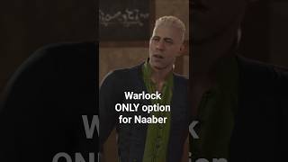 Warlock ONLY Options for Naaber. #thedurgediaries  #baldursgate3 #bg3