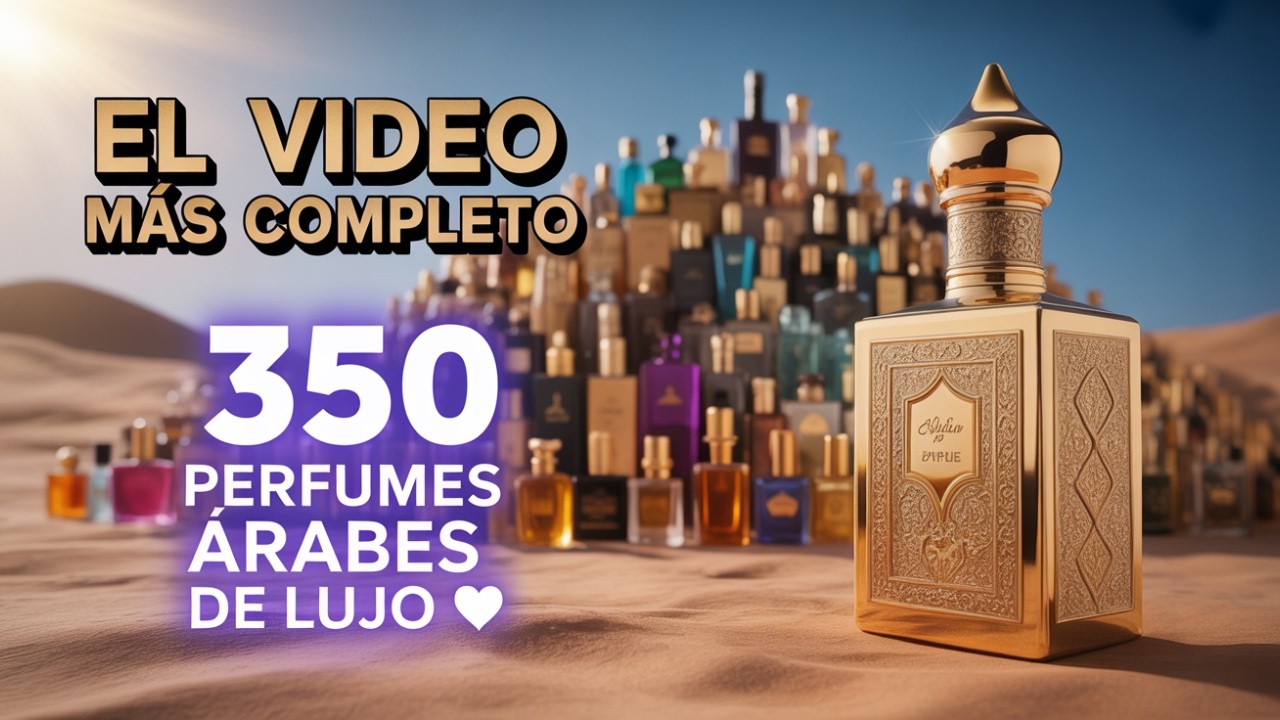 El Tesoro Olfativo Árabe: 350 Perfumes de Lujo en un Solo Video 💎