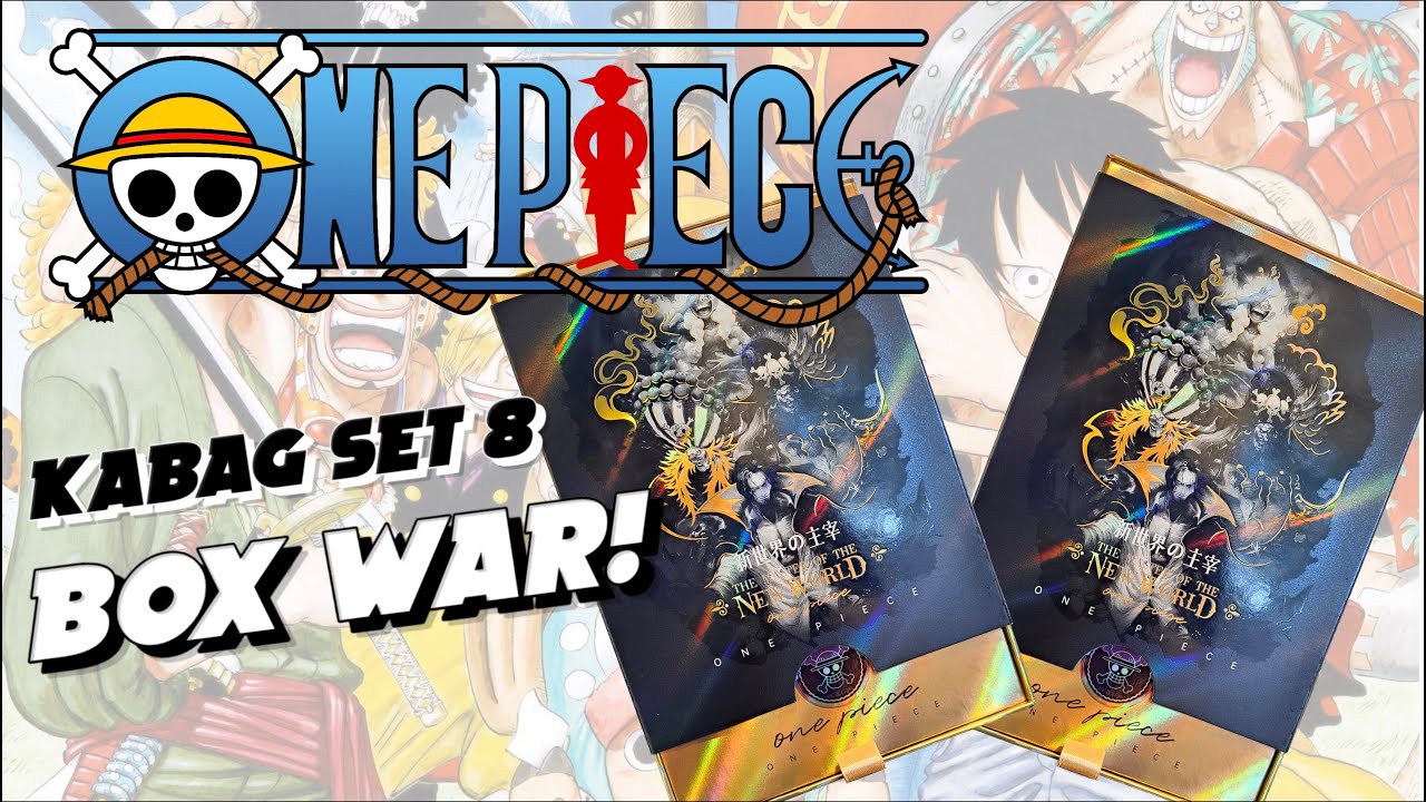 ONE PIECE 謎箱　ワンピース ONE PIECE Kabag series 8 - Box war! - YouTube