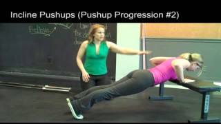 Push-Up Progression #2 - Incline Push-Up