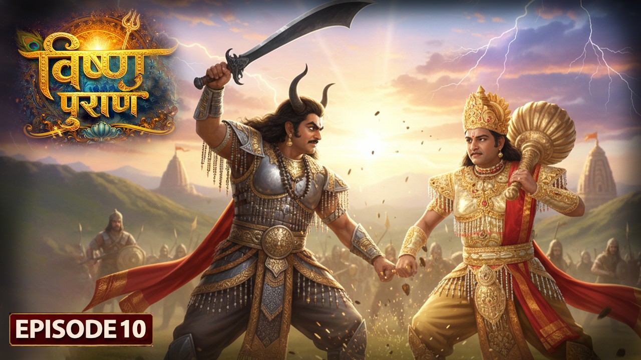 कालकेतु और देवताओ के बीच हुआ युद्ध | पौराणिक कथा | श्री हरि विष्णु की कथा | Episode 10