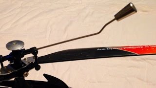 WLTOYS V913 4 Channel Helicopter Flybar Mod. Step by Step instructions to stop flybar strikes