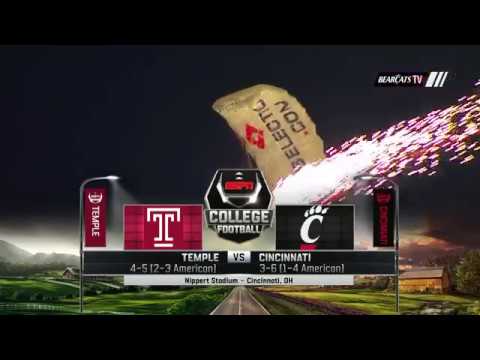 Football Highlights Cincinnati 24 Temple 35 Courtesy Espn Youtube