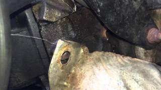 2000 ford taurus 3.0 coolant leak timing chain cover gasket