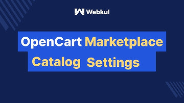 Opencart Marketplace - Admin Catalog Setting