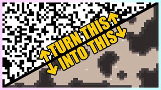 Caves Generation that ANYONE can do! (Cellular automata caves in P5js) Net Worth