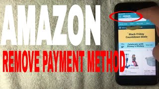 ✅  How To Remove Payment Method On Amazon 🔴