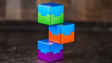 3 Impossible Dovetail cubes. 3 Unique solutions.
