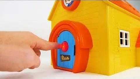 Pororo, Paw Patrol, and Peppa Pig बच्चों के लिए टॉय हाउस वीडियो - Hindi