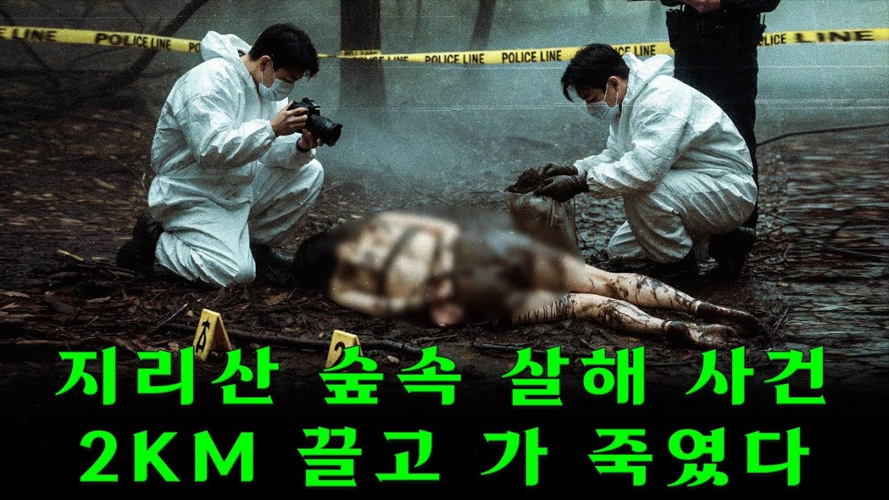 지리산 숲속 거목 아래서 드러난 젊은 여성 시신— 대나무 끈 결박·수km 끌린 흔적… 산속에 숨어 살던 탄쟁이의 잔혹한 실체가 폭로됐다!