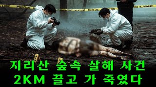 지리산 숲속 거목 아래서 드러난 젊은 여성 시신— 대나무 끈 결박·수km 끌린 흔적… 산속에 숨어 살던 탄쟁이의 잔혹한 실체가 폭로됐다!