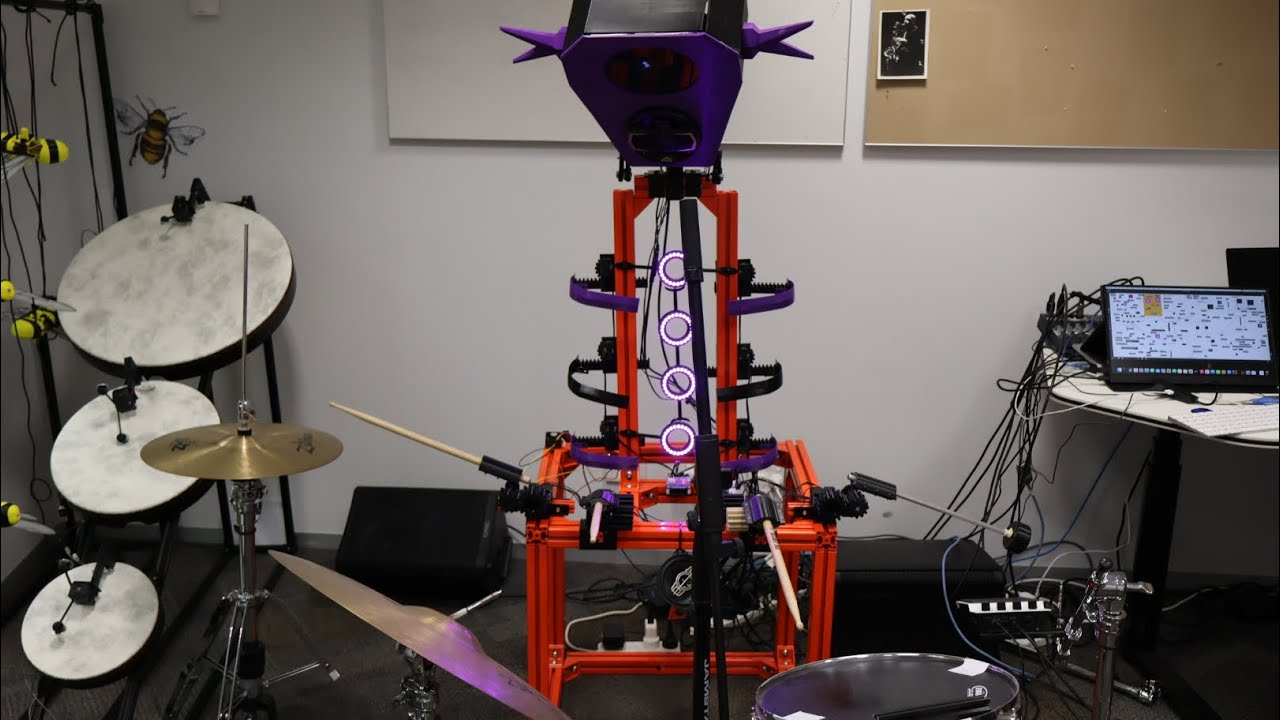 LEARNED CHAOS; robotic musician improv