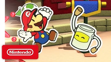 Paper Mario: Color Splash - Time to Make a Splash!