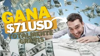 GANA 1 DOLAR POR DIA SOLO CON UN CLICK 🤑🤑 COMO GANAR DINERO EN INTERNET ( APPS QUE SI PAGAN) screenshot 5