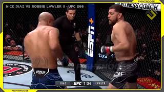 Nick Diaz vs Robbie Lawler II Highlights