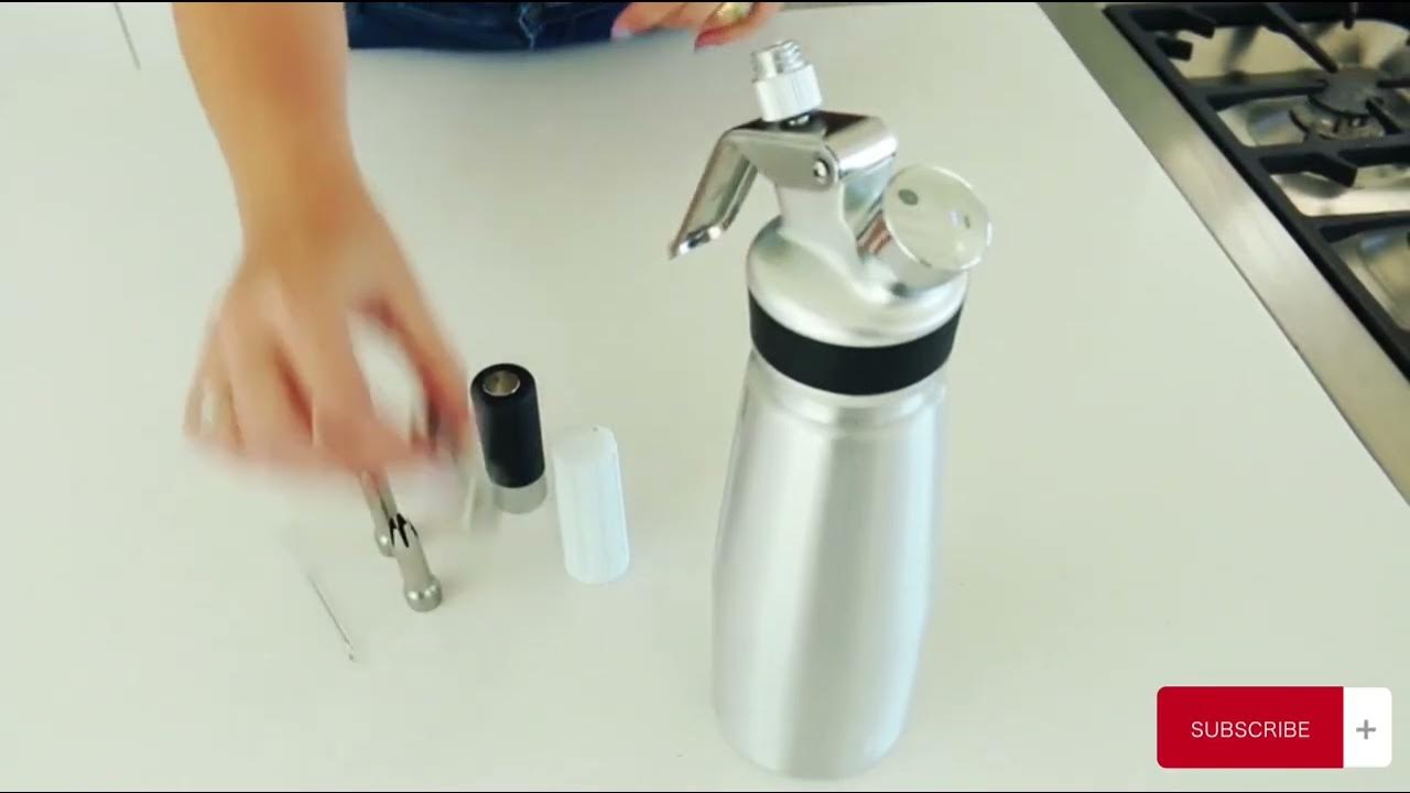 ZOEMO Professional Whipped Cream Dispenser Review Half Pint Cream