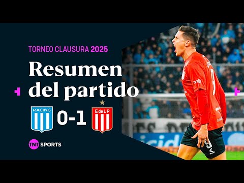 ESTUDIANTES CORTÓ LA SEQUÍA DE GOLES y VENCIÓ a RACING | #Racing 0-1 #Estudiantes | Resumen