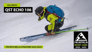 Salomon QST ECHO 106 - NeveItalia - Ski Test - 2023/2024