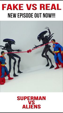 This Rare NECA Superman vs Alien 2-Pack Has a FAKE! 😱 - YouTube