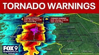 Tornado warnings issued amid dangerous heat in Minnesota