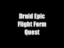 Druid Flight Form Quest