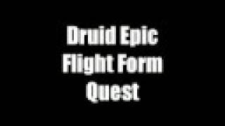 Druid Flight Form Quest
