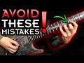 5 WORST BEGINNER GUITAR MISTAKES | Tips For Faster Progress!