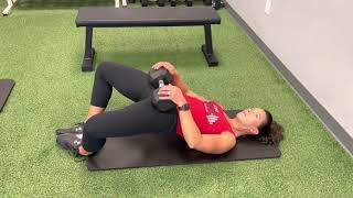 DB Frog hip thrust