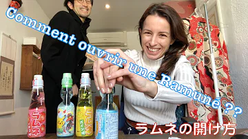 Pourquoi il y a une bille dans la limonade japonaise ?