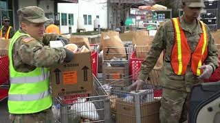 Ohio National Guard providing critical support to food banks