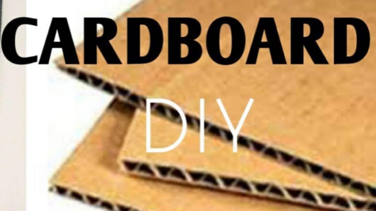 Cardboard DIYDIYHome decorCardboard craftKatyou Creations YouTube