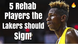 5 REHAB Players the Los Angeles Lakers Should Sign! | Wing Defenders For LeBron James | Free Agency