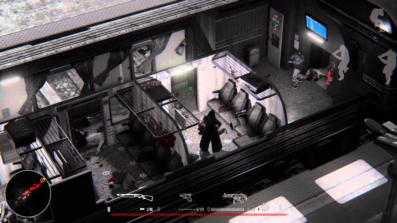 Hatred The Train Massacre Gameplay