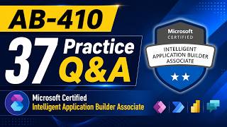 AB-410 Microsoft Certified Intelligent Application Builder Associate Certification Exam Practice Q&A screenshot 4