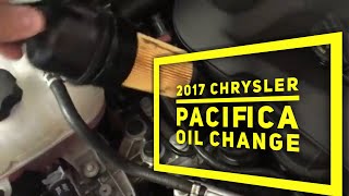 pacifica oil chrysler change