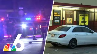 Police plead for info after 2 KILLED, 4 hurt in apparent drive-by shooting