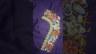 trending heavy design manikanta embroidery designs and maggam work #embroidery #maggamwork