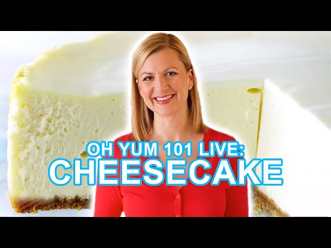 Professional Baker Teaches You How To Make CHEESECAKE LIVE!
