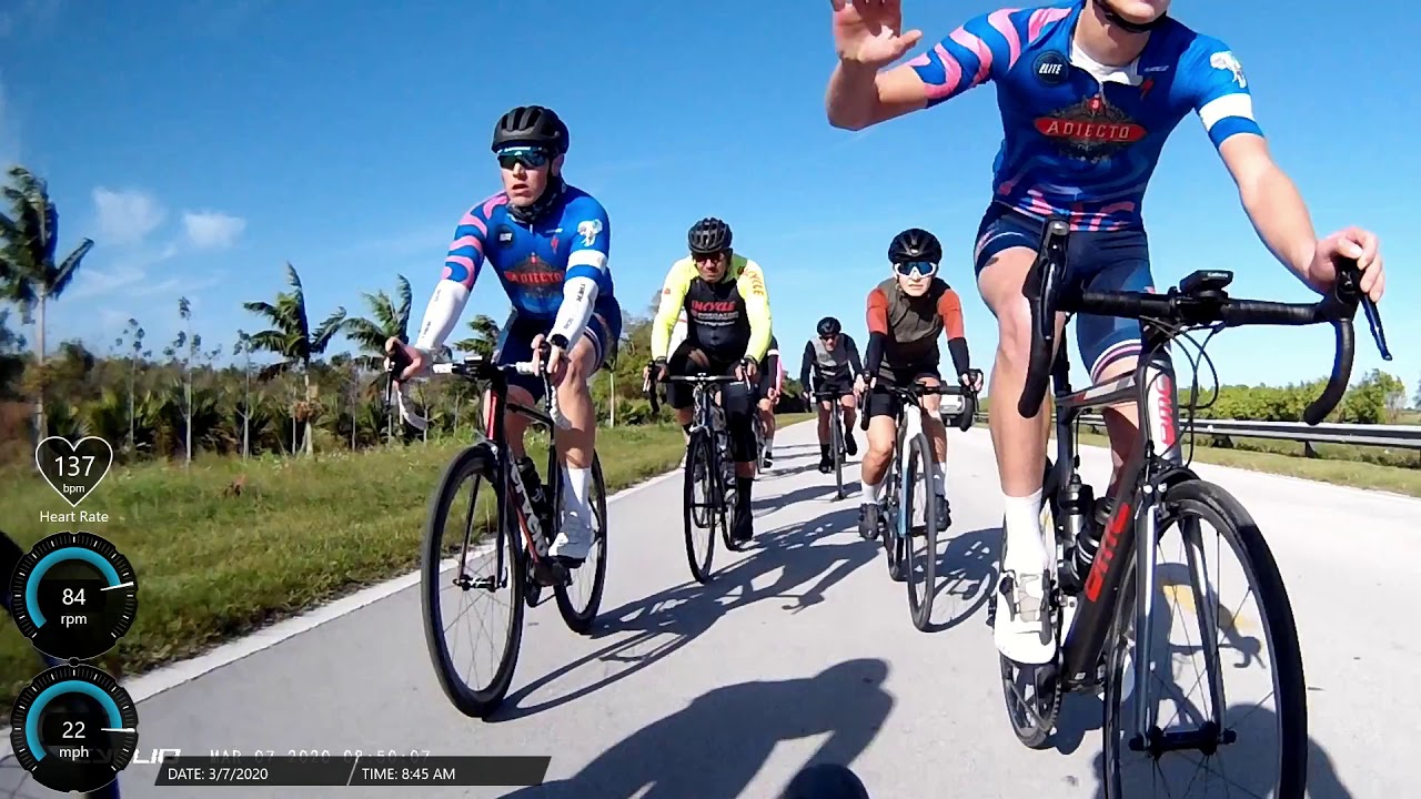 Rotating Paceline around Speedway 3/7/2020 - YouTube