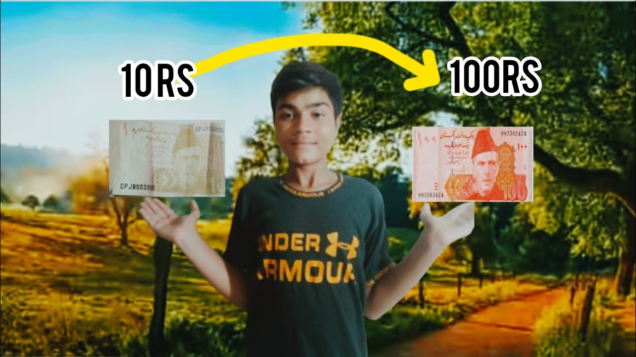 I turned RS 10  into 100 pkr in one hour challenge !!