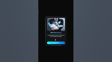Card Lightning Animation Using HTML and CSS...   #coding #programming #webdevelopment #animation