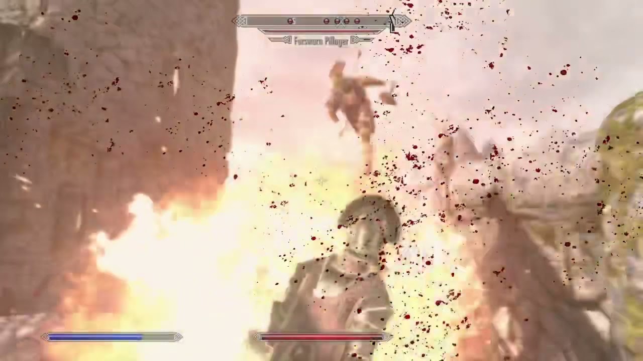 Skyrim Cinematic Walkthrough: How to Remove Forsworn Savages from an Imperial Fort