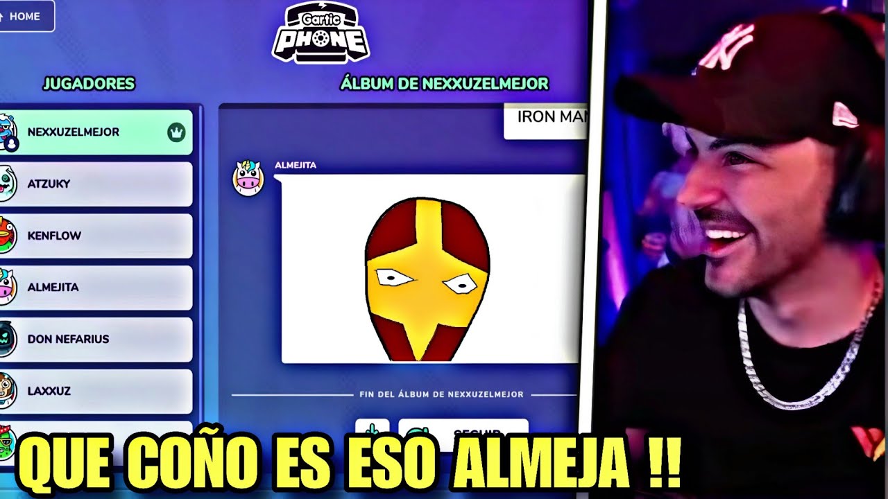 NEXXUZ Y LOS ARKEANOS TIENEN LA MEJOR PARTIDA AL JUGAR GARTIC PHONE - CATEGORÍA - PELÍCULAS 🎥😎