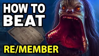 How to Beat the BODY SEARCH in RE/MEMBER