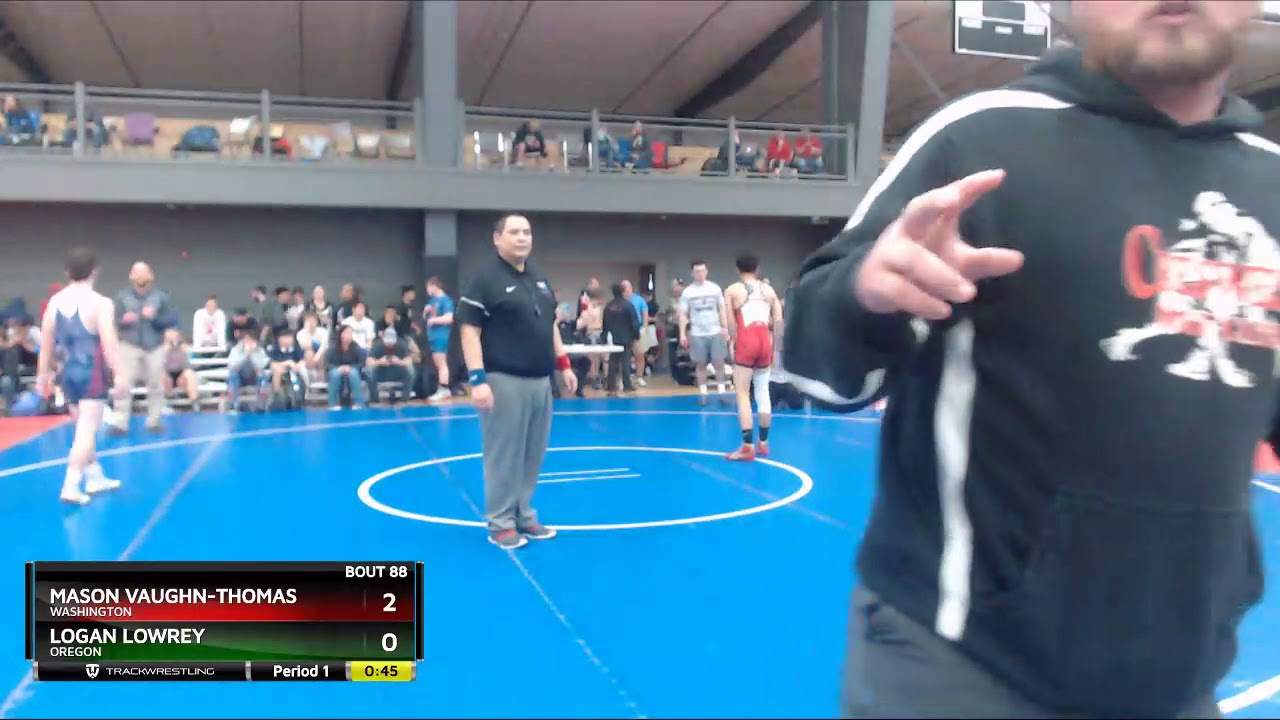 16U 126 Mason VaughnThomas Washington Vs Logan Lowrey Oregon YouTube