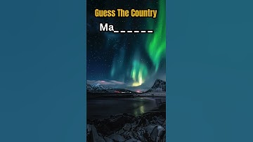 Geography Quiz: Guess The Country By The First Two Letters pt11 #quiz #facts #geographyquiz